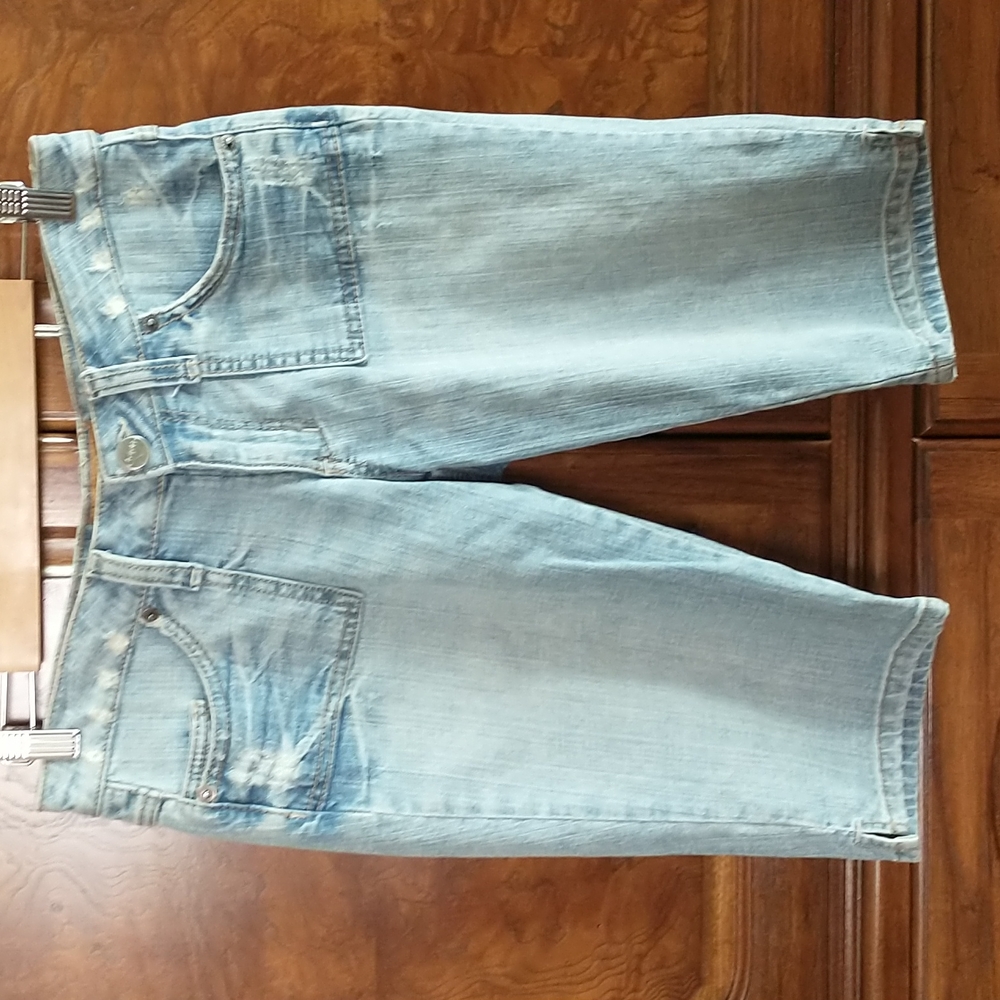 Jeans Behold Amber women's Bermuda shorts jeans ultra low rise